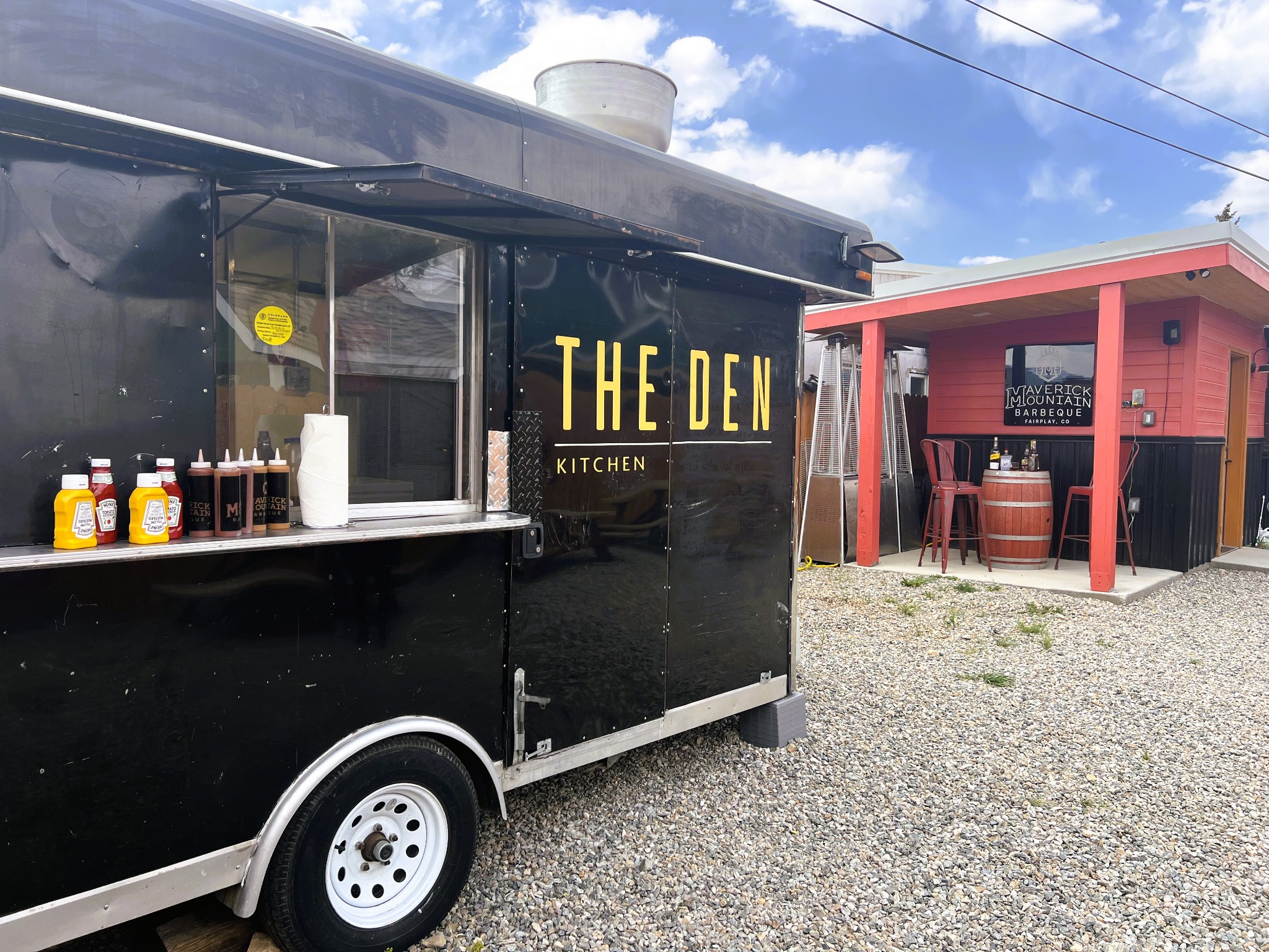 The Den food truck kitchen and backyard bar